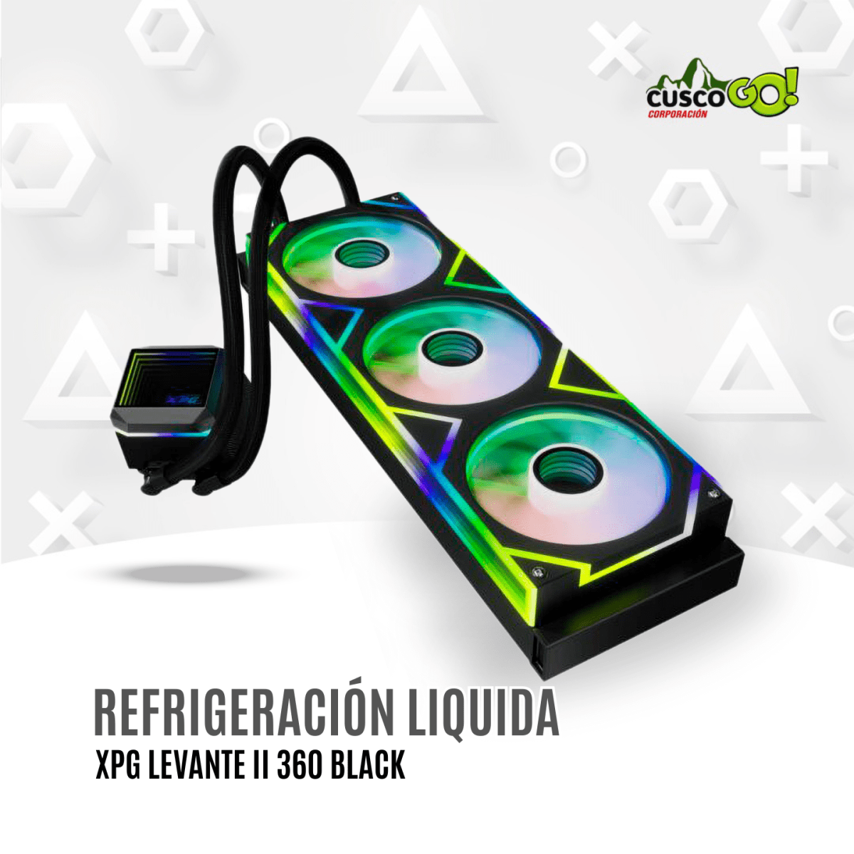 Refrigeración Liquida ADATA XPG Levante II 360 Negro 0