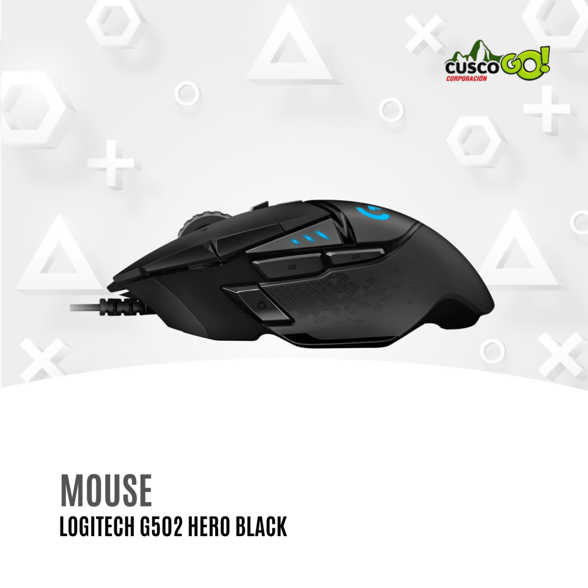 Mouse Gamer Logitech G502 HERO 25600 DPI RGB2
