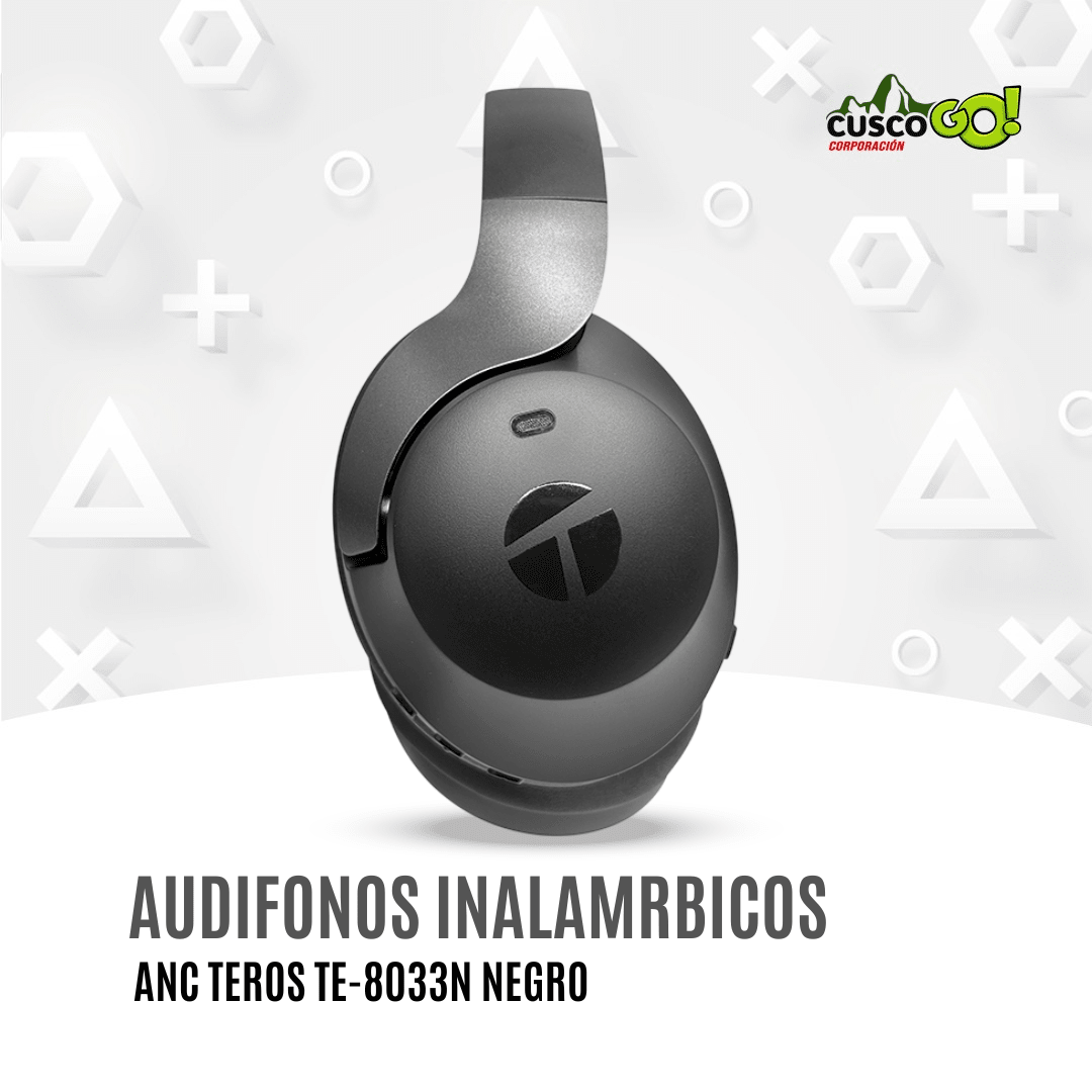 AUDÍFONO INALÁMBRICO TEROS TE-8033N – OVER-EAR CON ANC Y BLUETOOTH 53