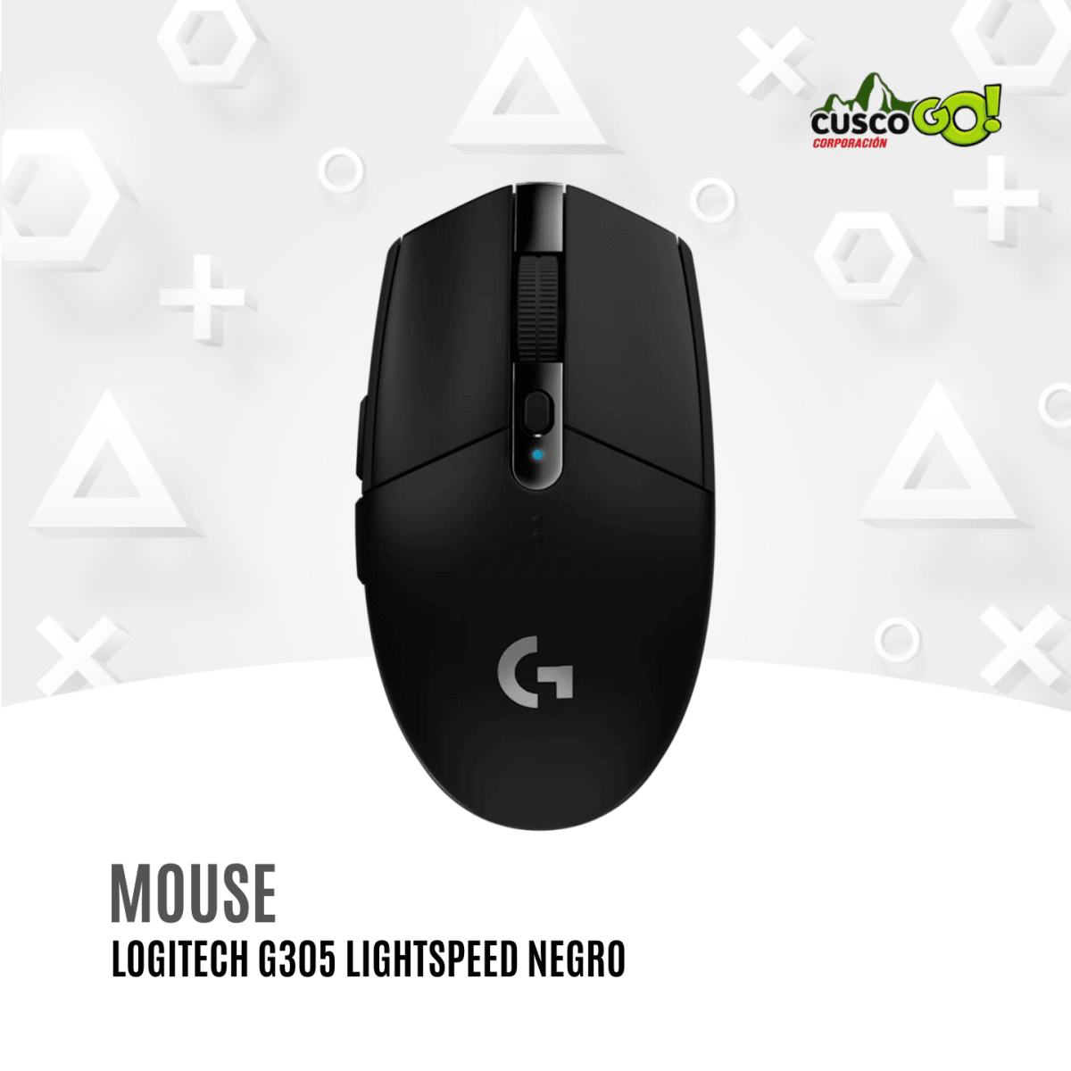 Mouse Inalámbrico Logitech G305 Lightspeed Negro 0