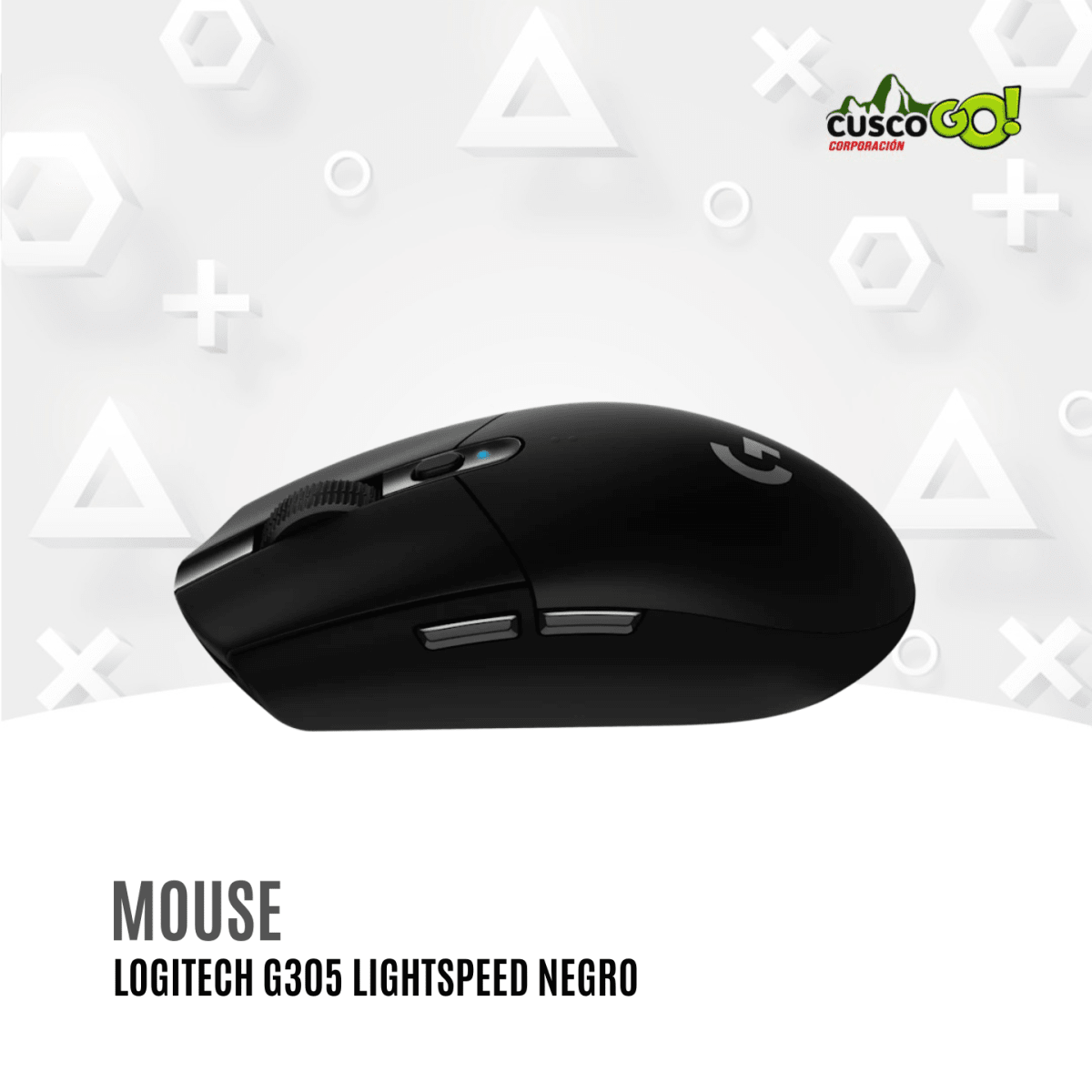Mouse Inalámbrico Logitech G305 Lightspeed Negro3
