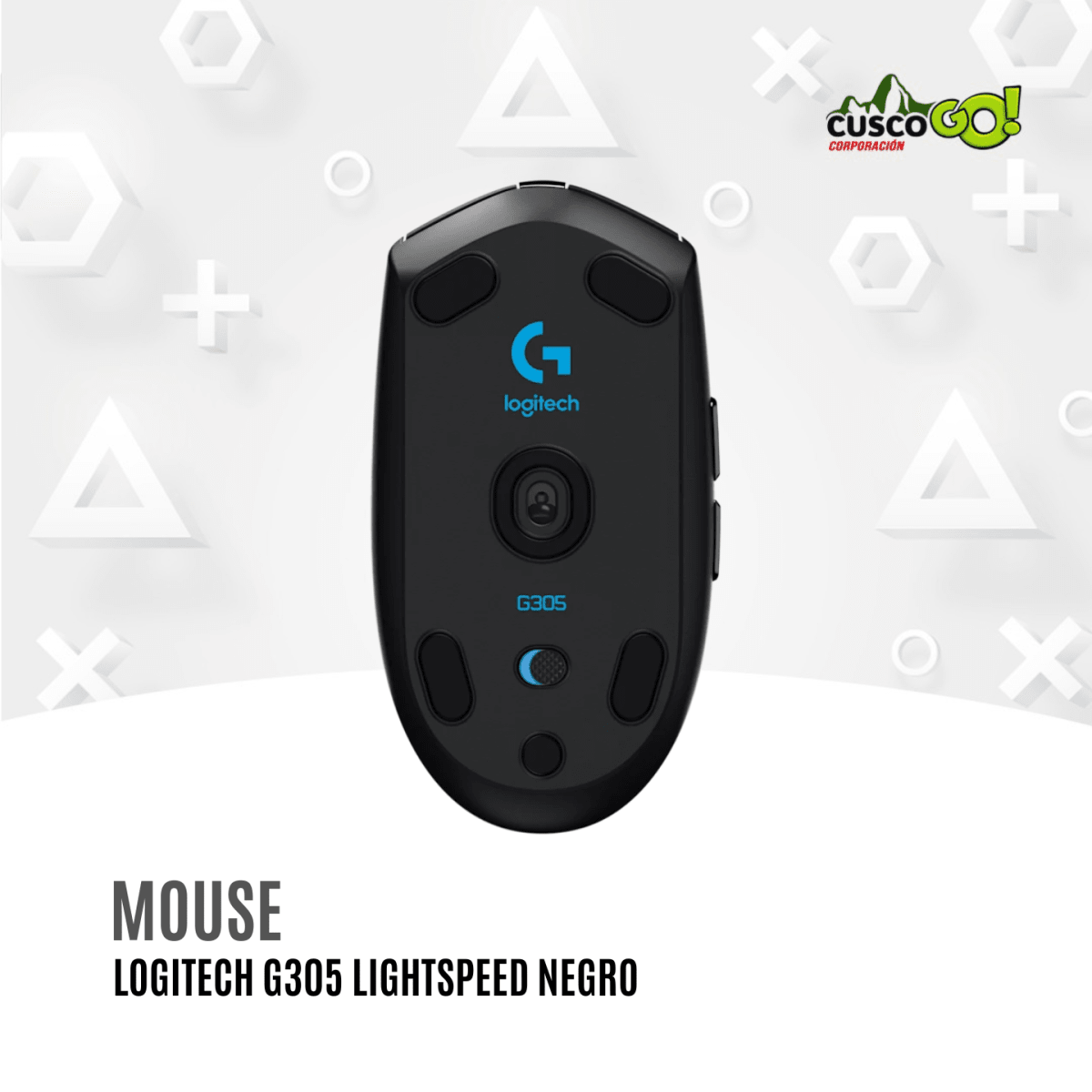 Mouse Inalámbrico Logitech G305 Lightspeed Negro2