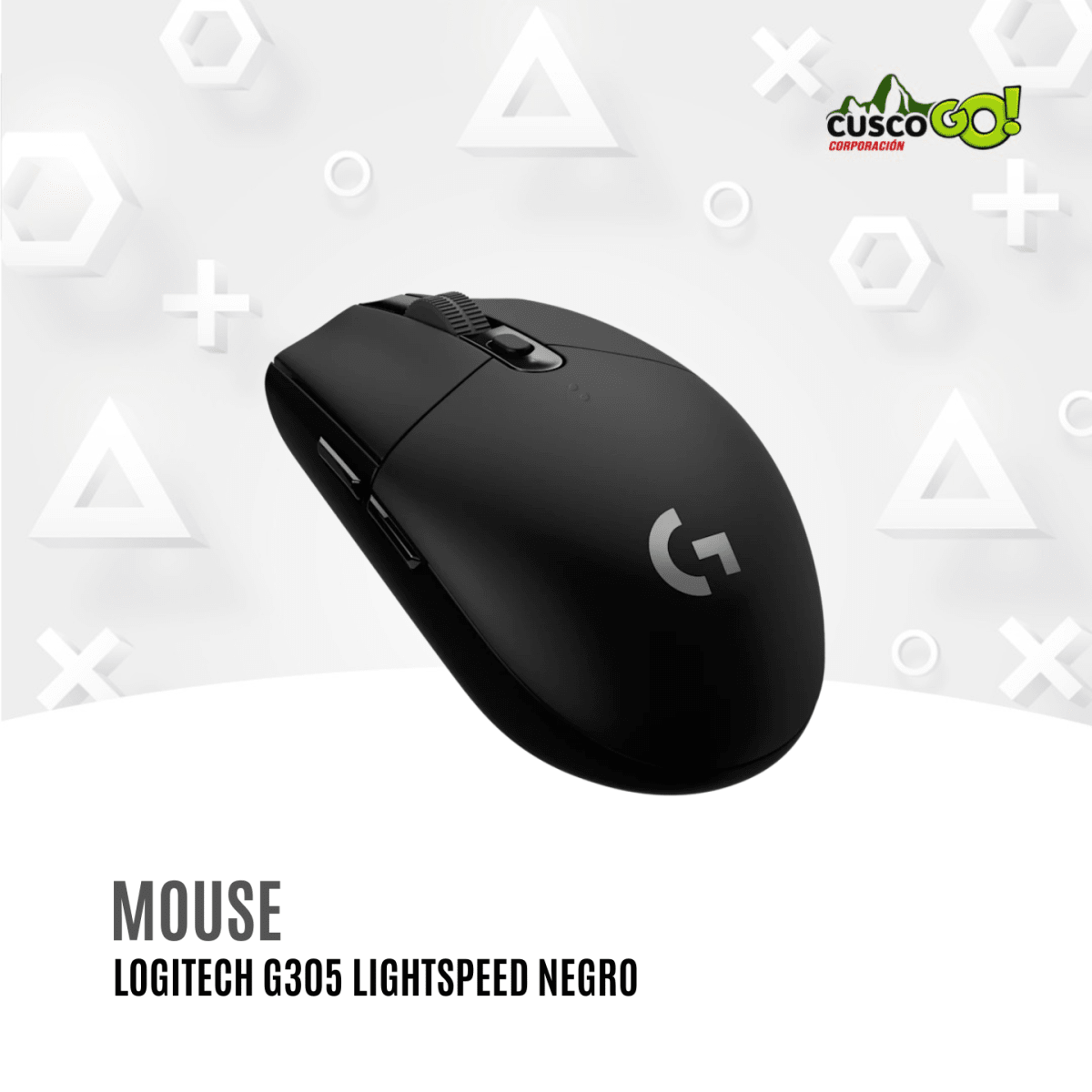 Mouse Inalámbrico Logitech G305 Lightspeed Negro4