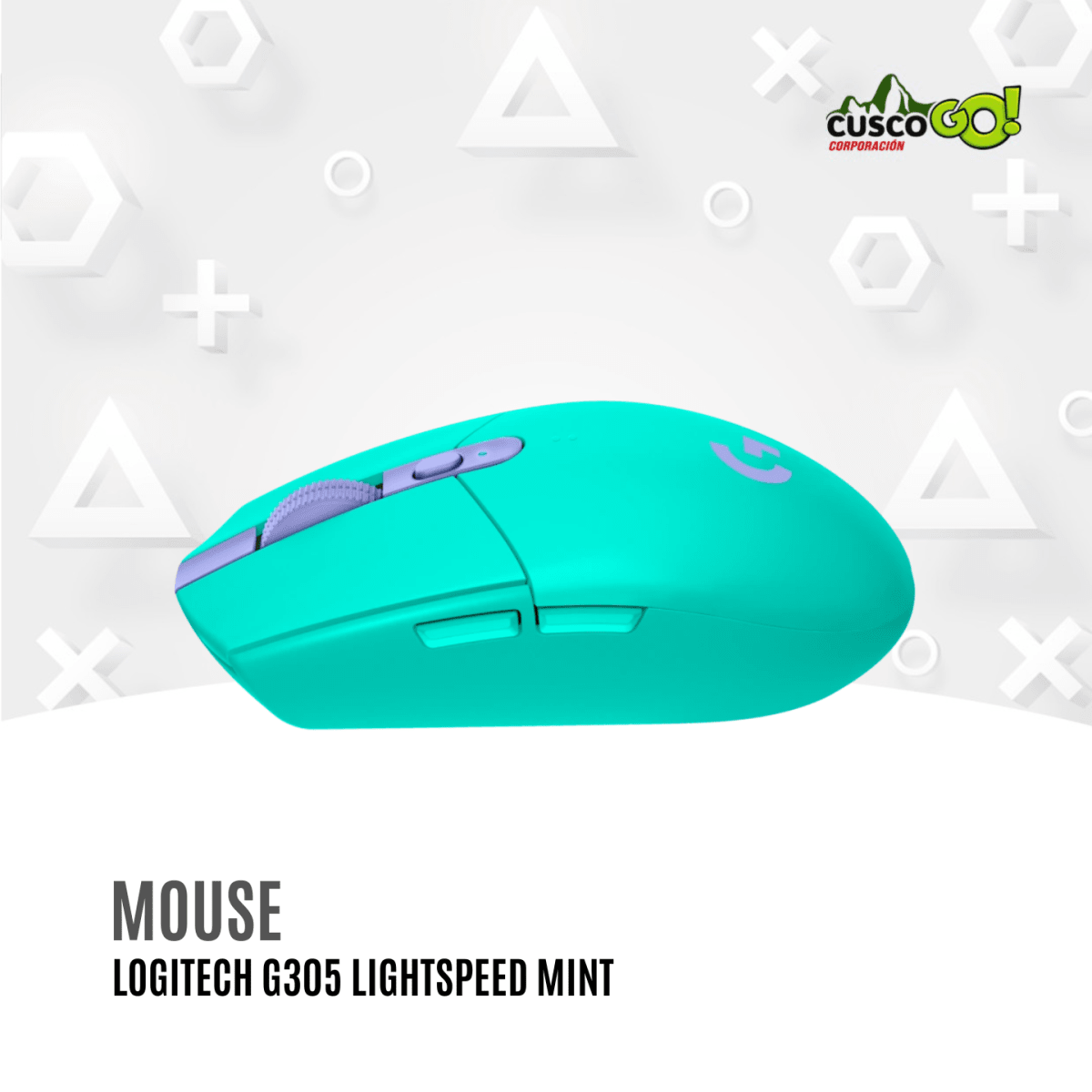 Mouse Inalámbrico Logitech G305 LIGHTSPEED Mint3