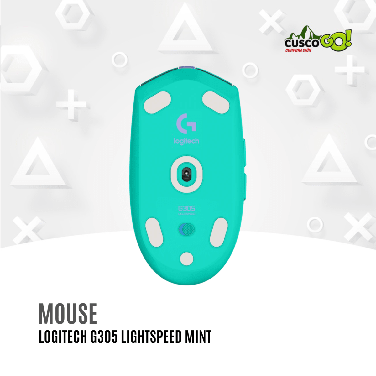 Mouse Inalámbrico Logitech G305 LIGHTSPEED Mint2