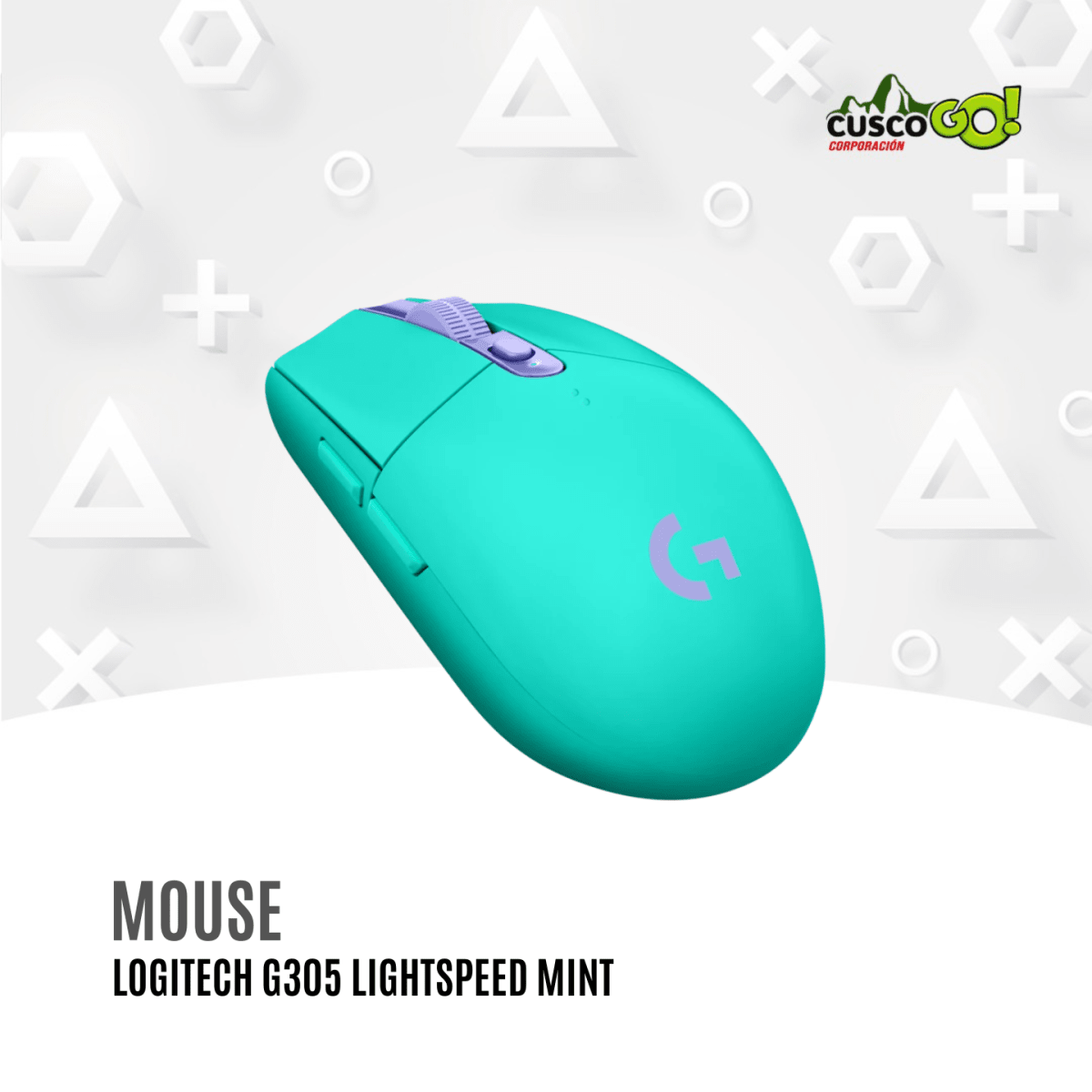 Mouse Inalámbrico Logitech G305 LIGHTSPEED Mint4
