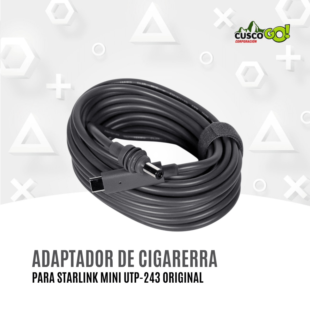 Adaptador Original Starlink Mini para Cigarrera de Auto4