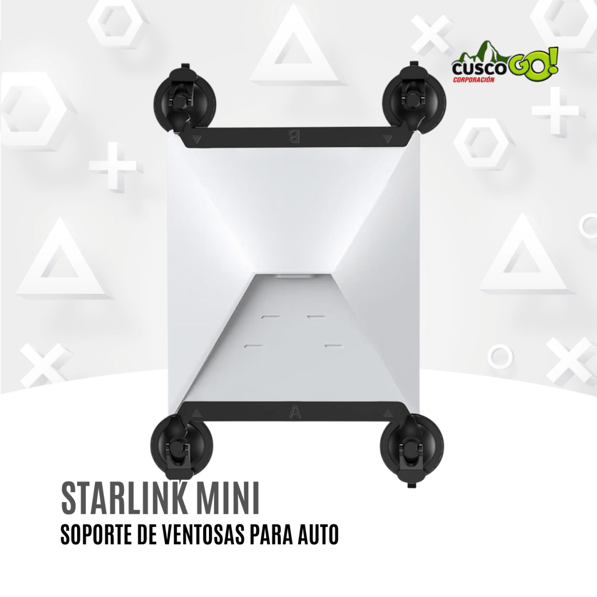 Kit de Montaje para Auto con Ventosas para Starlink Mini 0