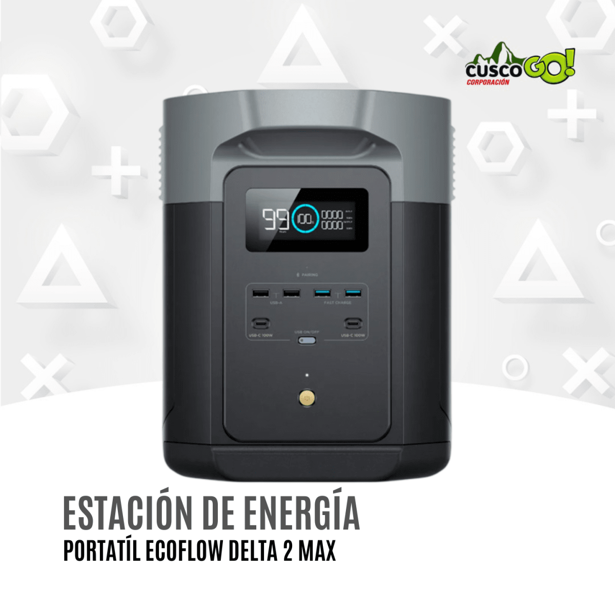 Estación de Energía Portátil EcoFlow DELTA 2 Max de Alta Capacidad 0