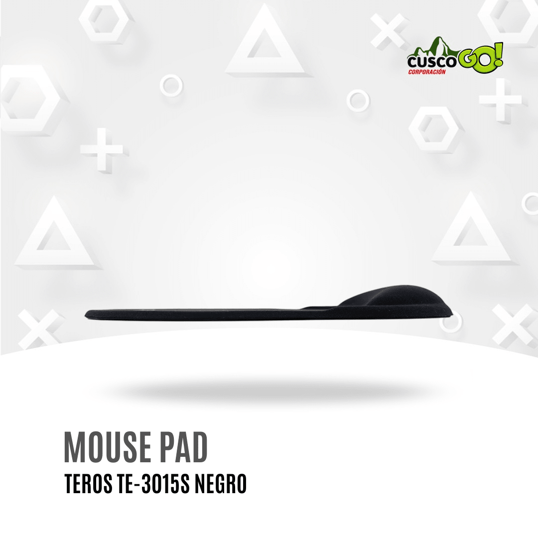 Mouse Pad Teros TE 3015S ergonómico antideslizante con reposamuñecas3