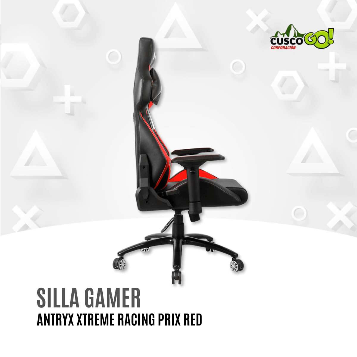 Silla Gamer Antryx Xtreme Racing Prix Red 4D2