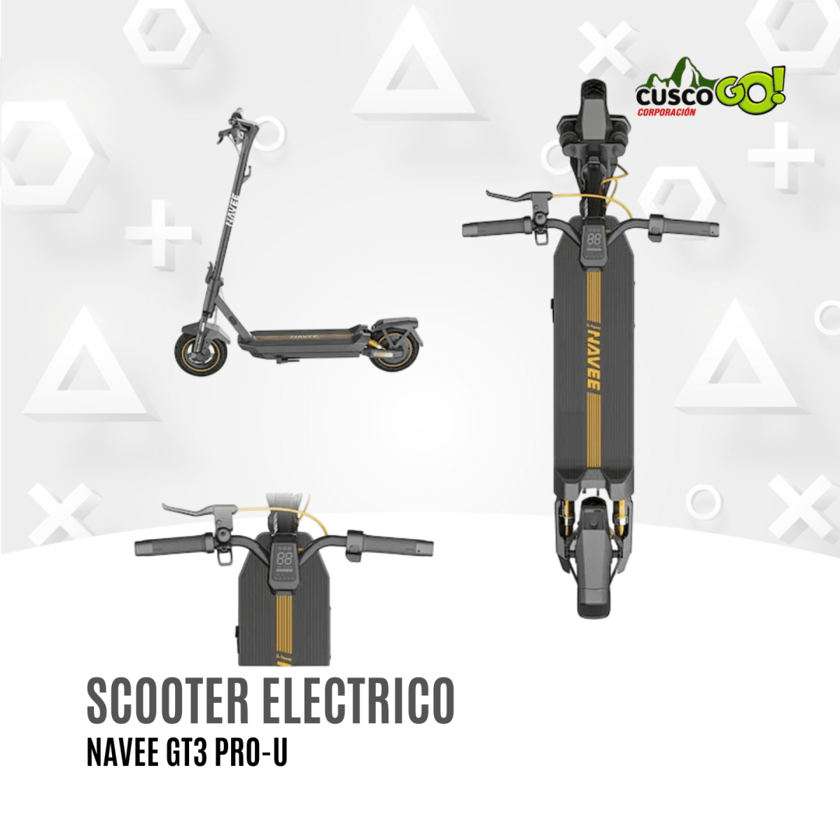 Scooter Eléctrico Navee GT3 Pro-U4