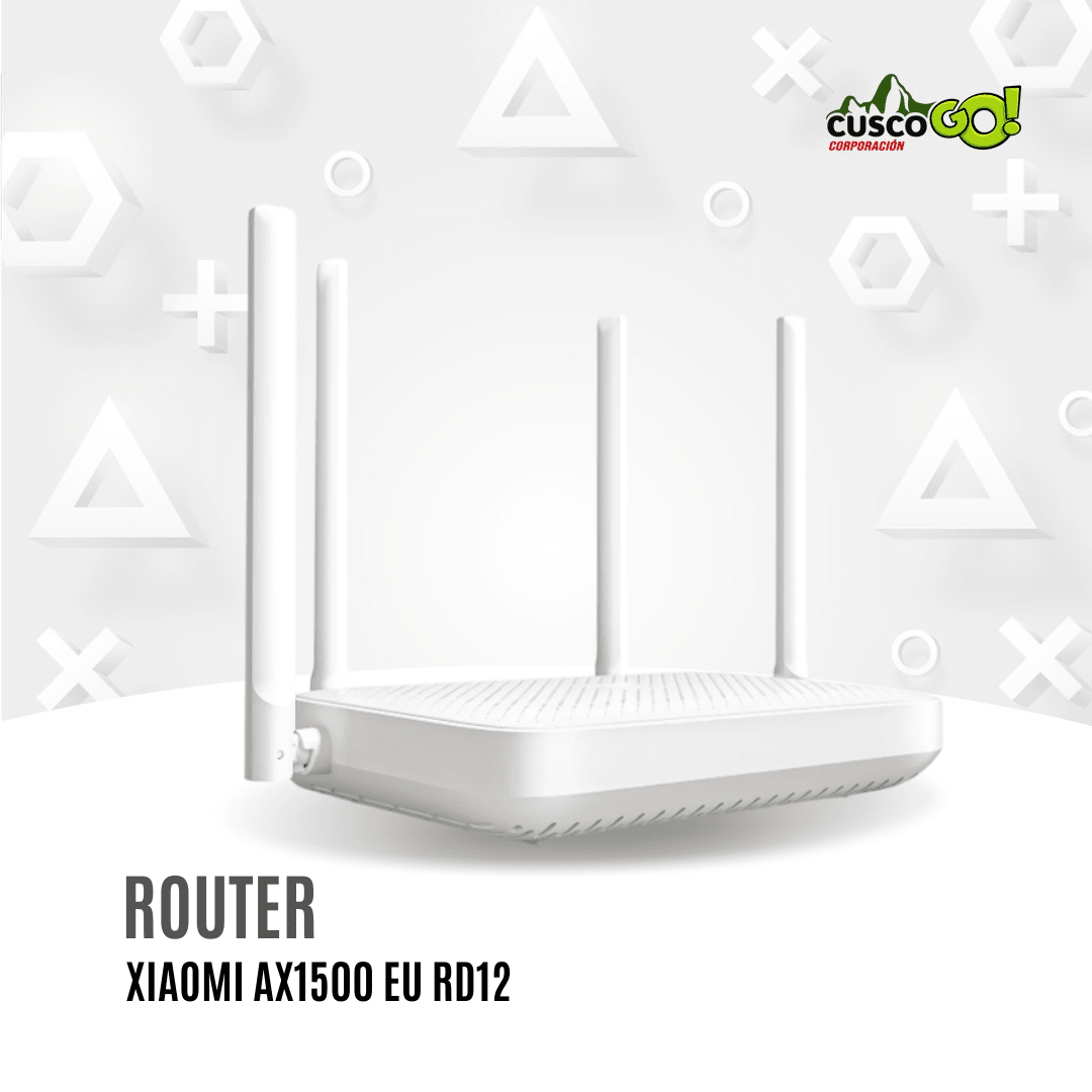 Router Xiaomi AX1500 EU RD12 WiFi 6 doble banda alta velocidad2