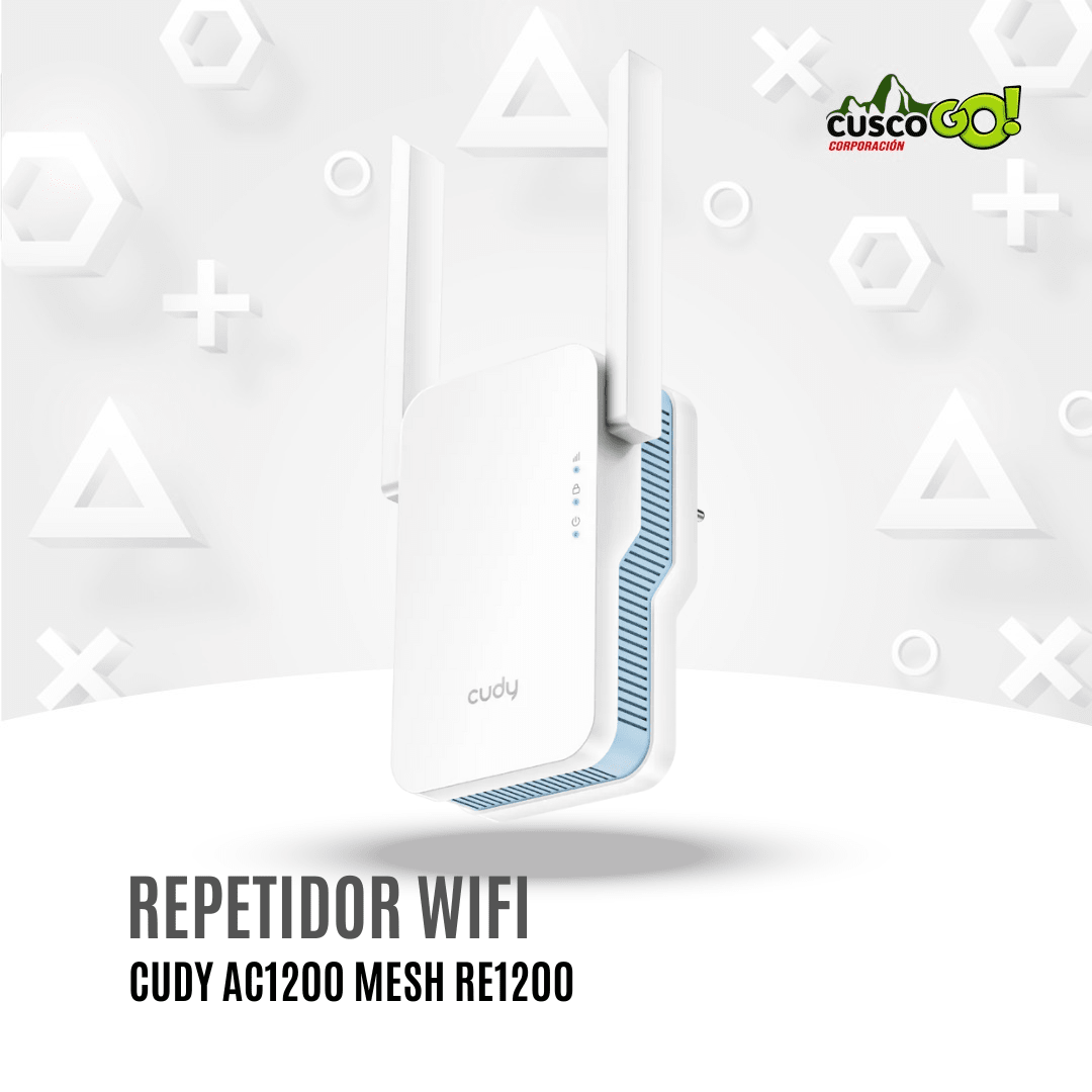 Repetidor WiFi Cudy AC1200 Mesh RE1200 0