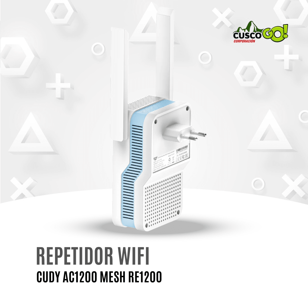 Repetidor WiFi Cudy AC1200 Mesh RE12002