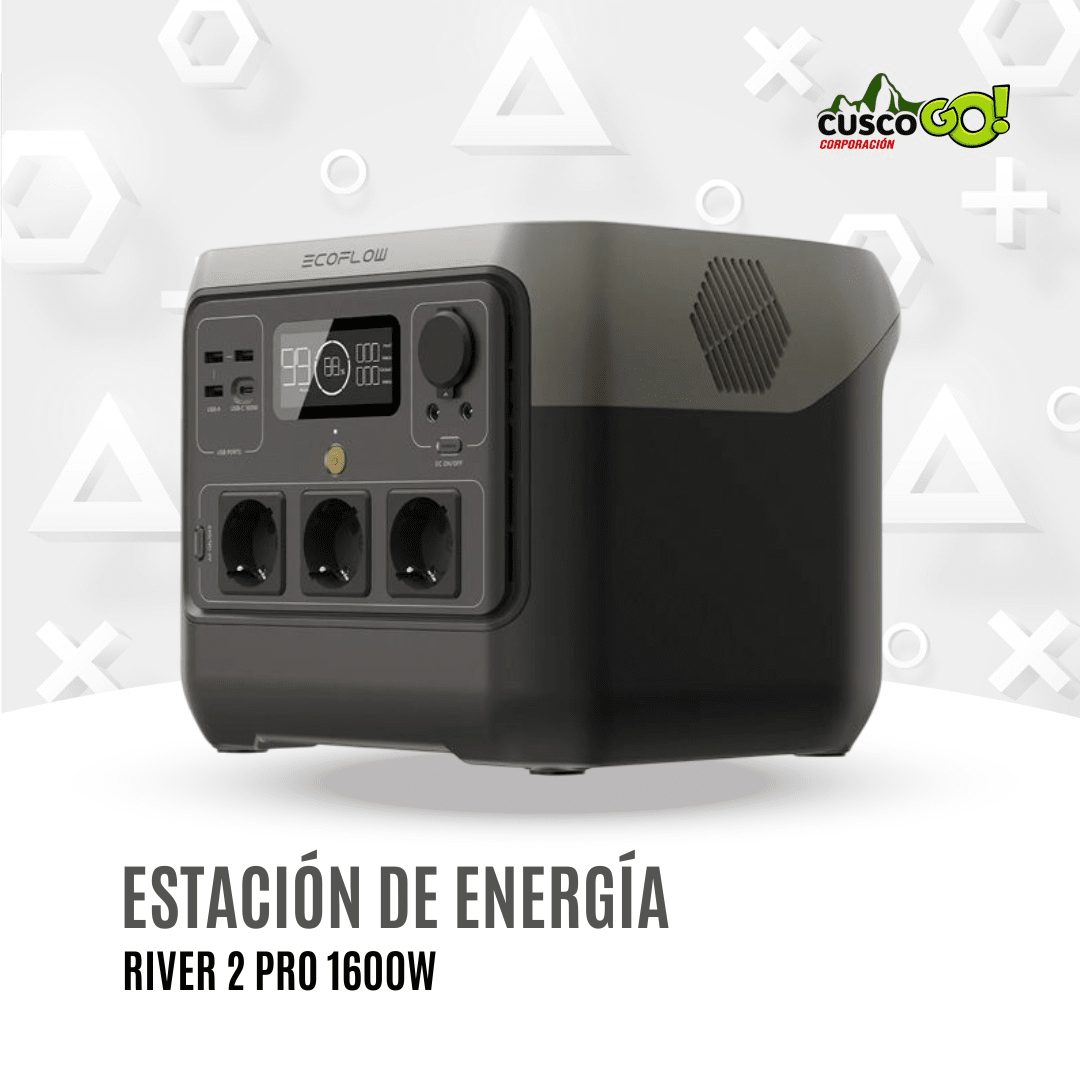 Estacion de Energia Portatil EcoFlow River 2 Pro 1600W2