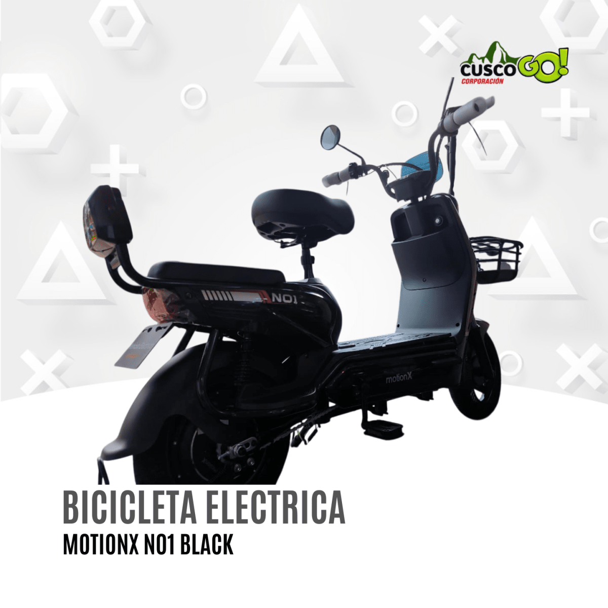 Bicicleta Eléctrica MotionX Nova N01 Negro4