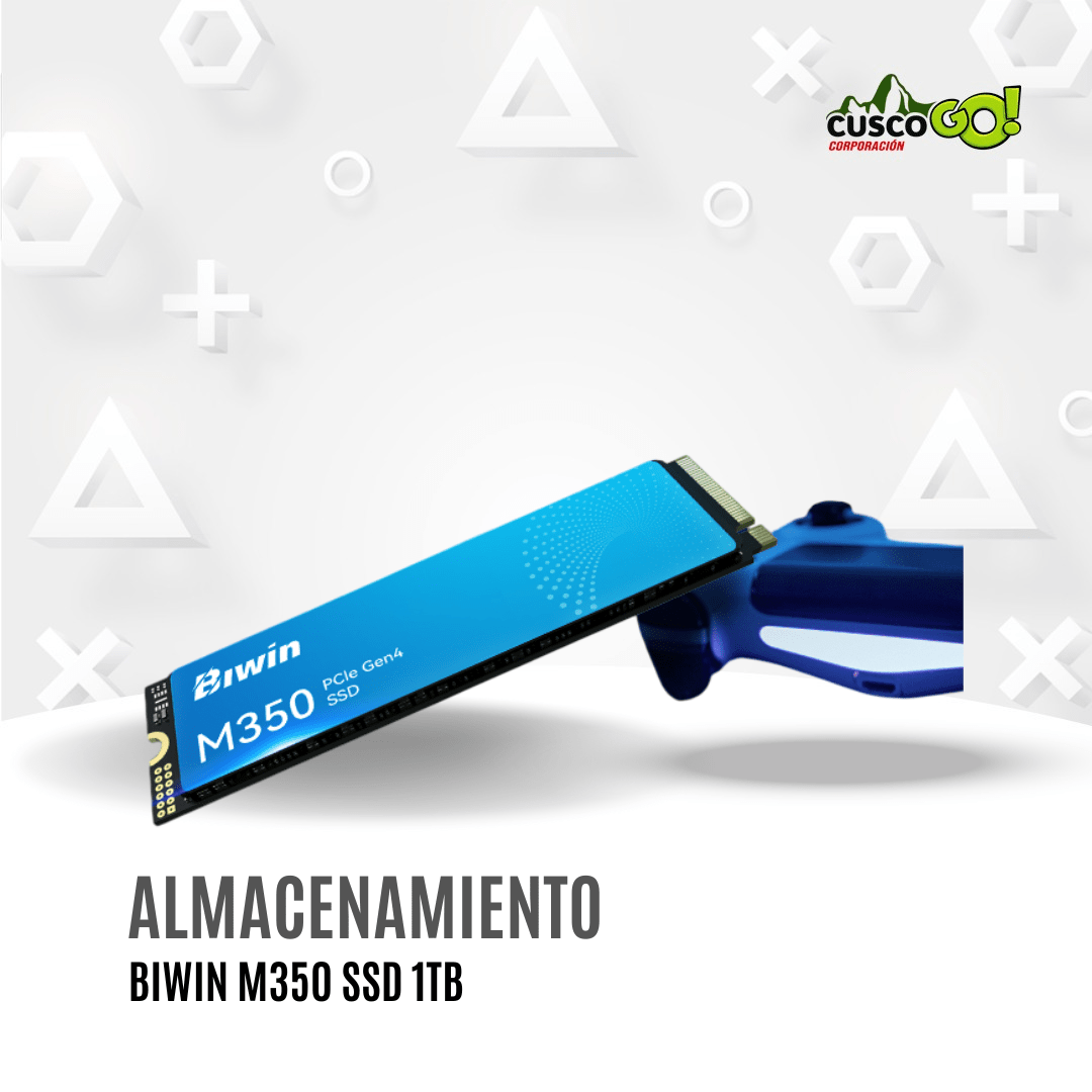 SSD Biwin M350 1TB NVMe PCIe Gen4 lectura 6000MBs3