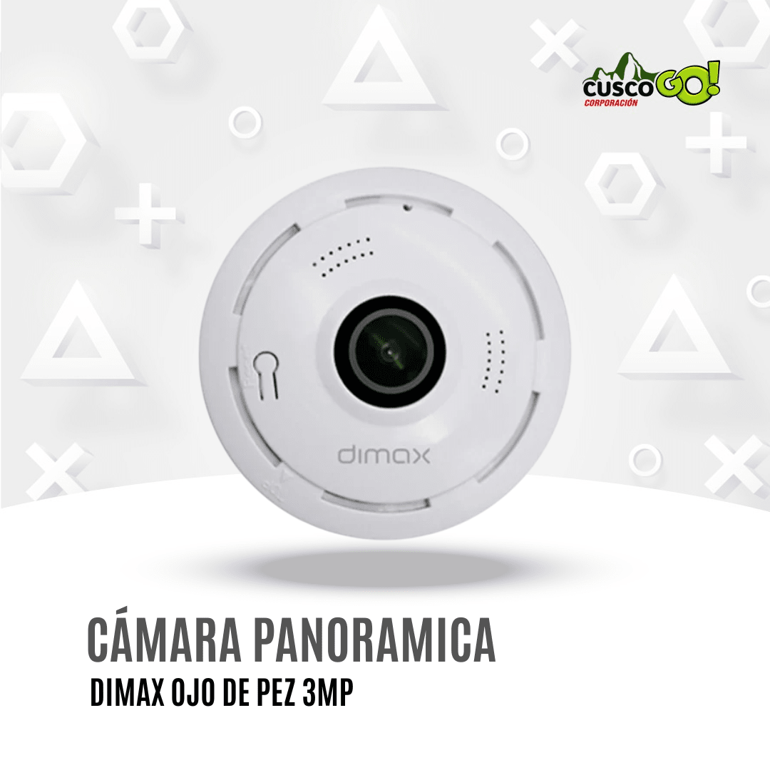 Cámara panorámica ojo de pez Dimax G106 3MP 0