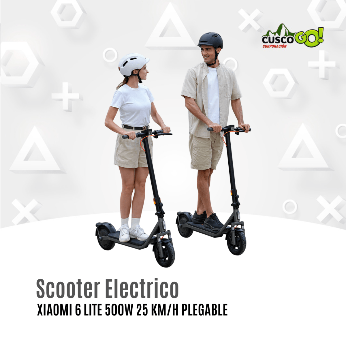 Scooter Eléctrico Xiaomi 6 Lite 500W 25 kmh Plegable4