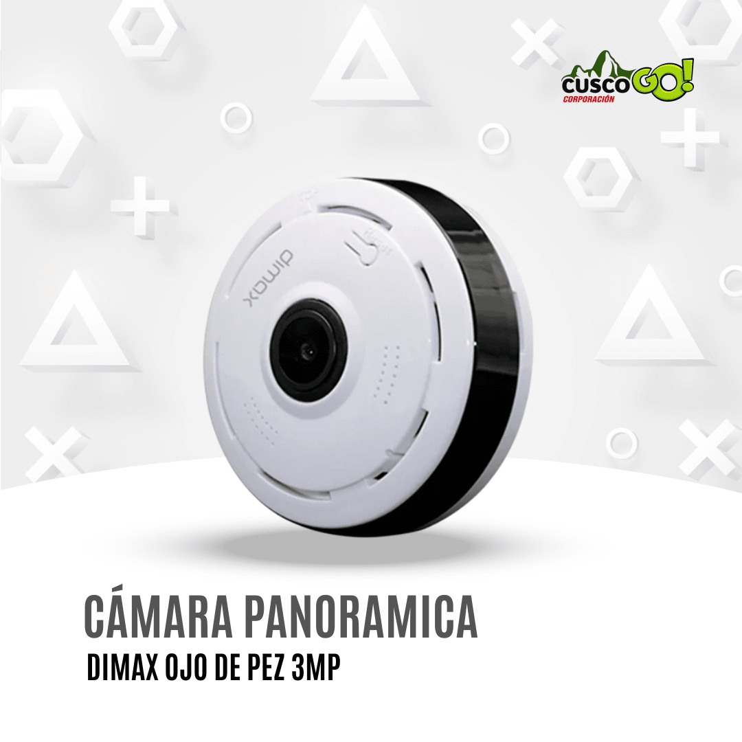 Cámara panorámica ojo de pez Dimax G106 3MP2
