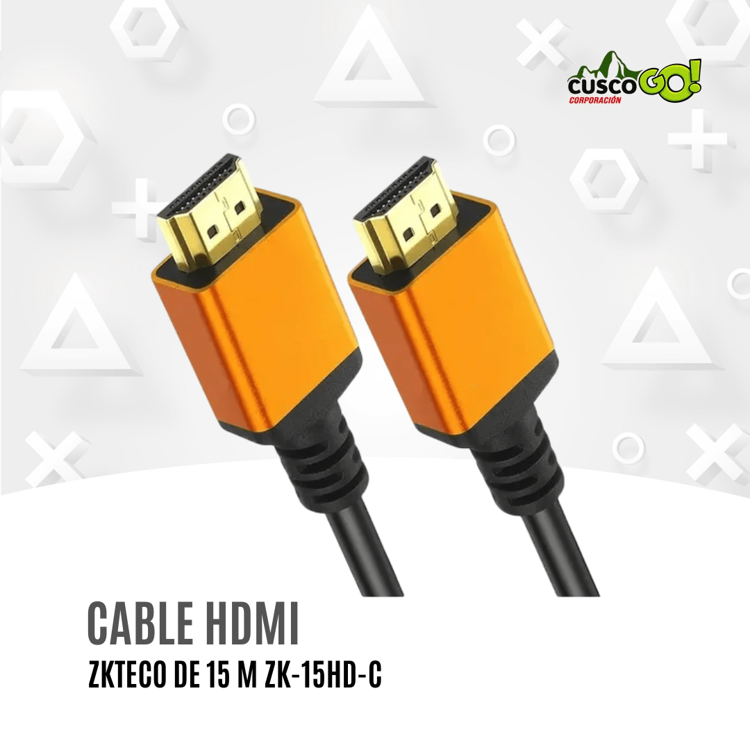 Cable HDMI ZKTeco ZK-15HD-C 15m alta velocidad2