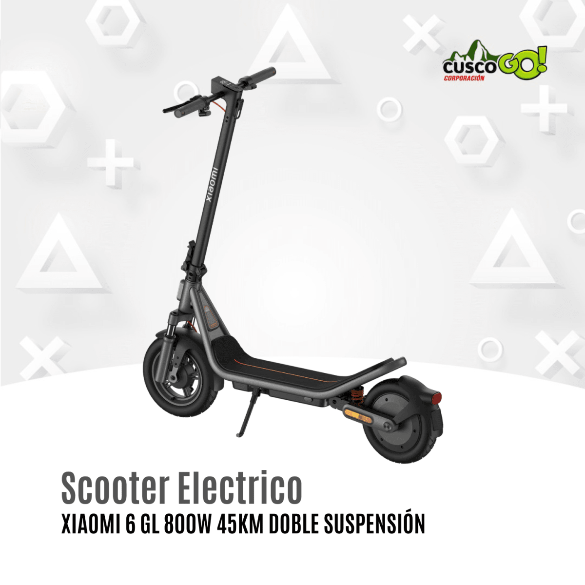 Scooter Eléctrico Xiaomi 6 GL 800W 45km Doble Suspensión2