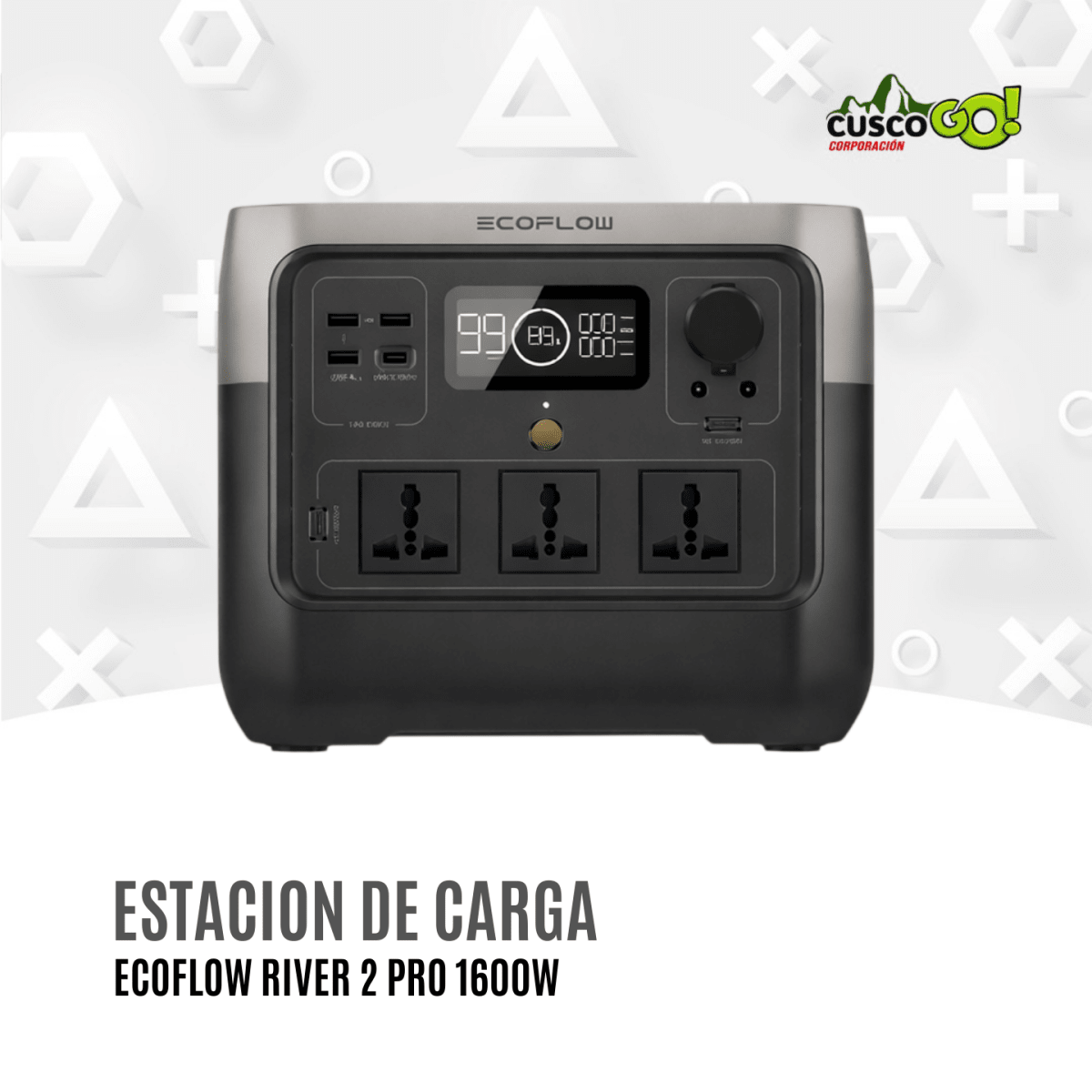 Estacion de Energia Portatil EcoFlow River 2 Pro 800W 0
