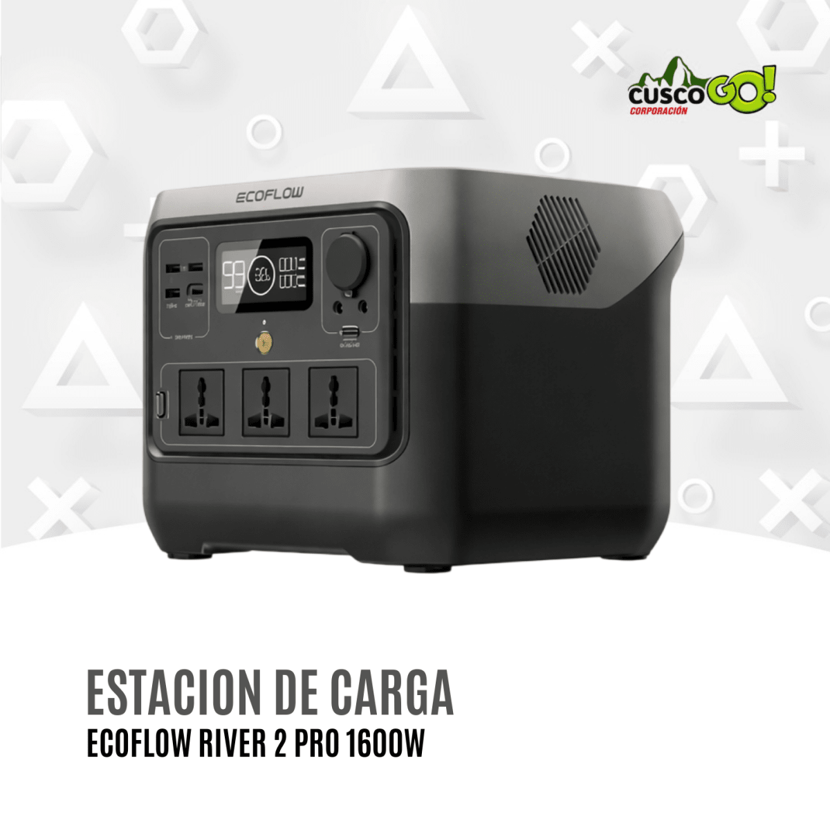 Estacion de Energia Portatil EcoFlow River 2 Pro 800W2
