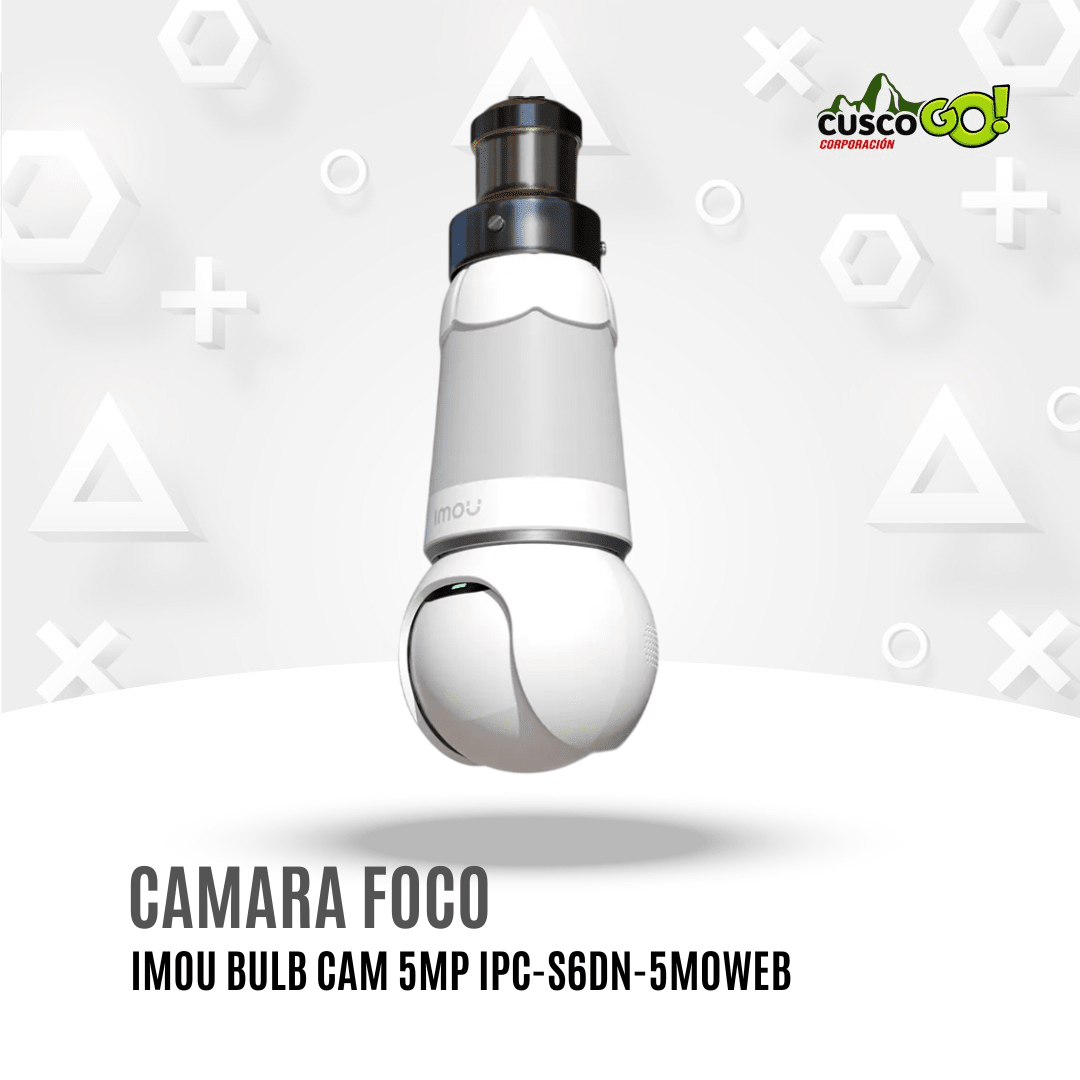 Camara Foco Imou Bulb Cam 5MP3