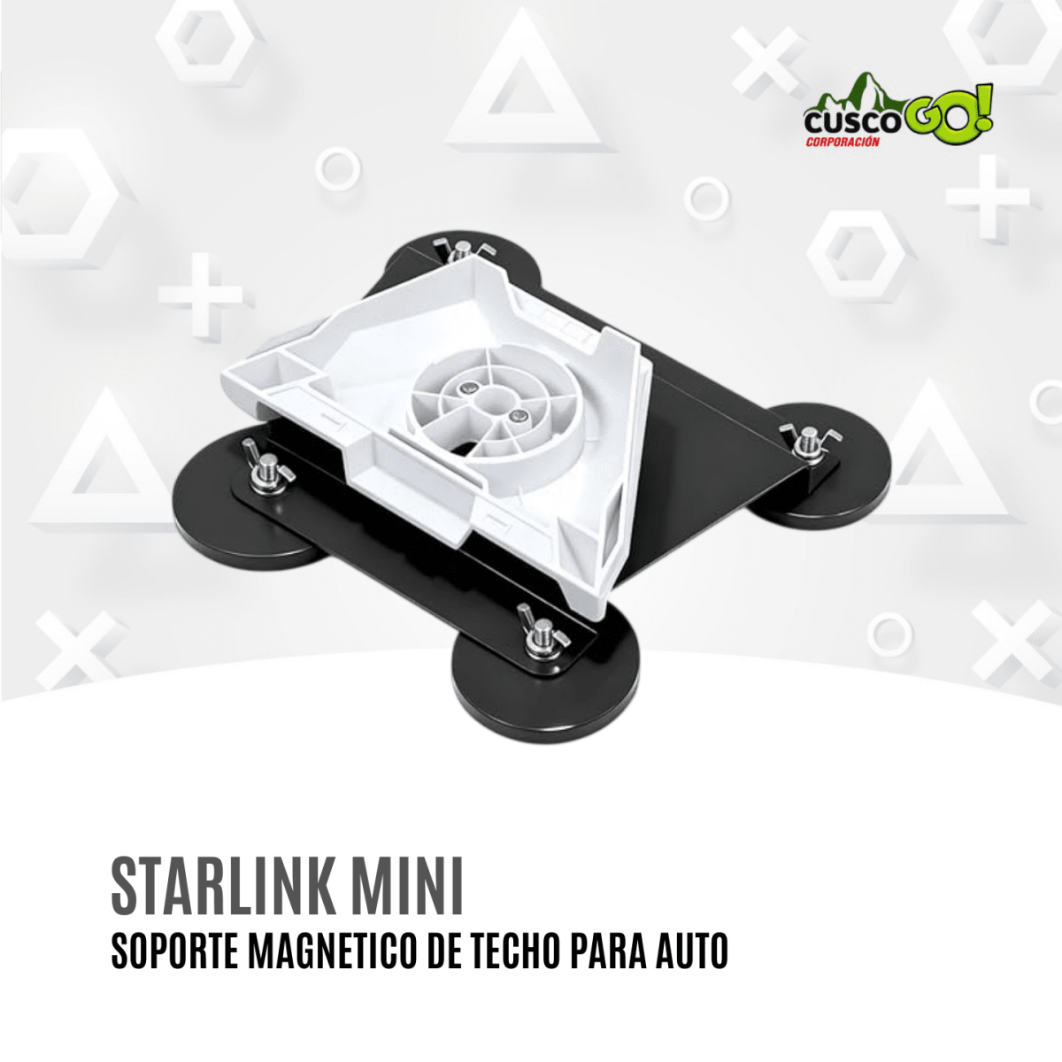 Soporte Magnético de Techo para Auto Starlink Mini 0