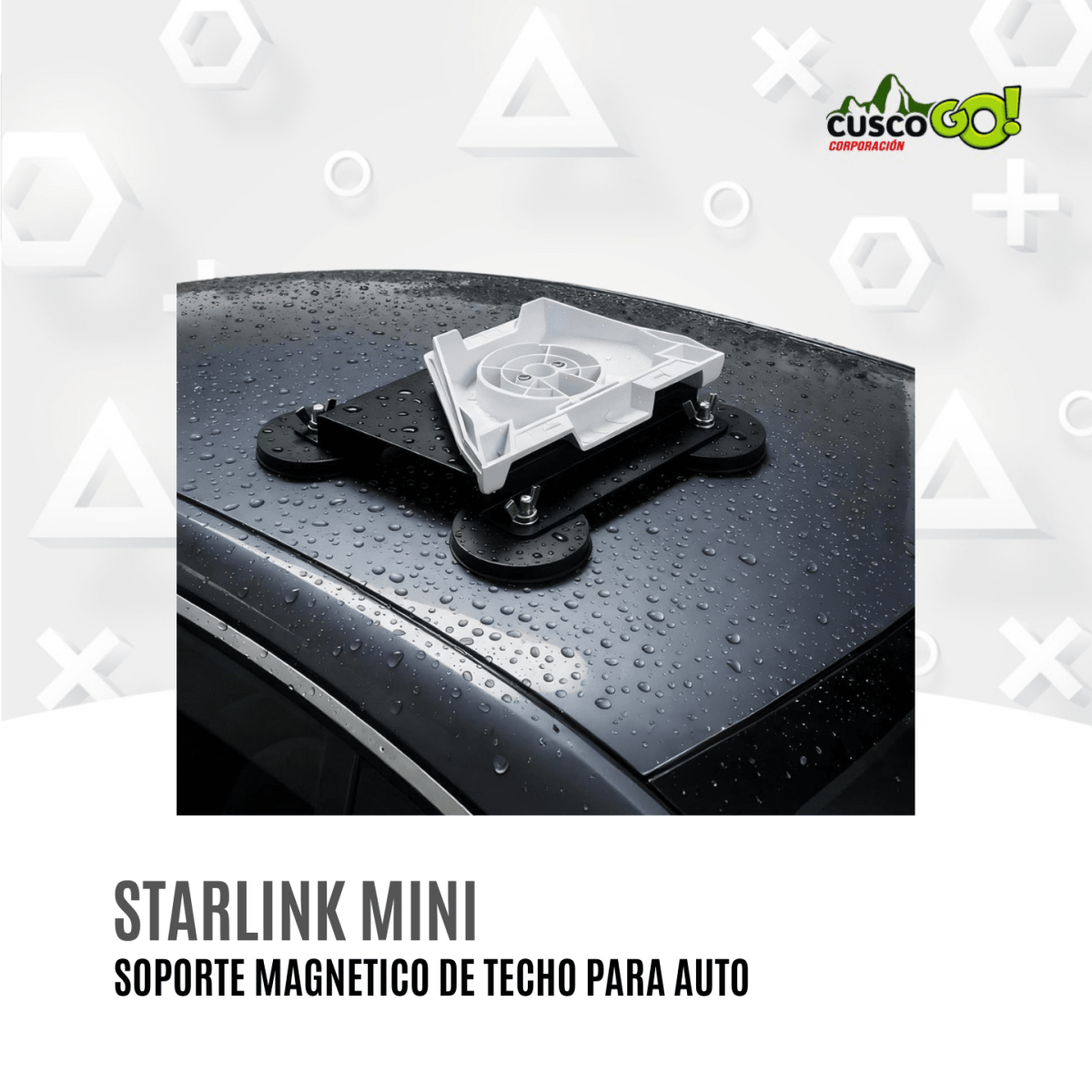 Soporte Magnético de Techo para Auto Starlink Mini2