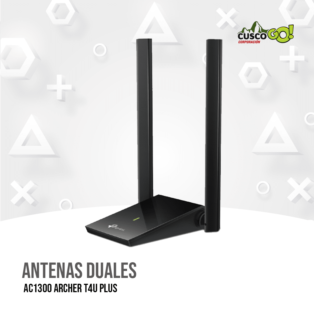 ANTENAS DUALES TP LINK AC1300 ARCHER T4U PLUS 0
