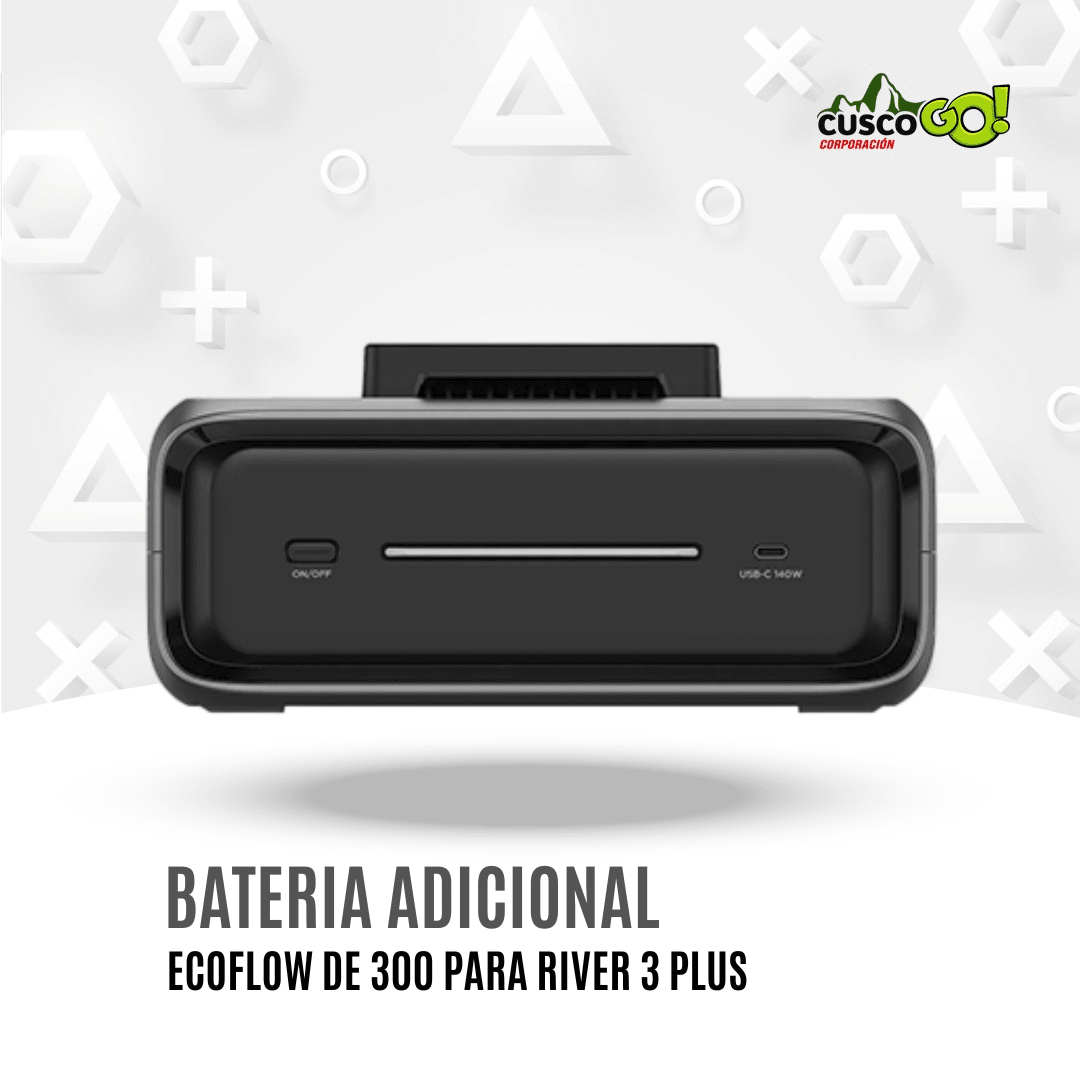 Batería Extra EcoFlow River 3 Plus Portátil2