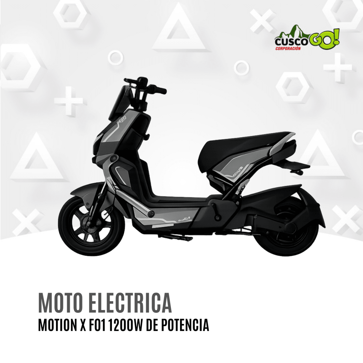 Moto Eléctrica MotionX F01 1200W 0
