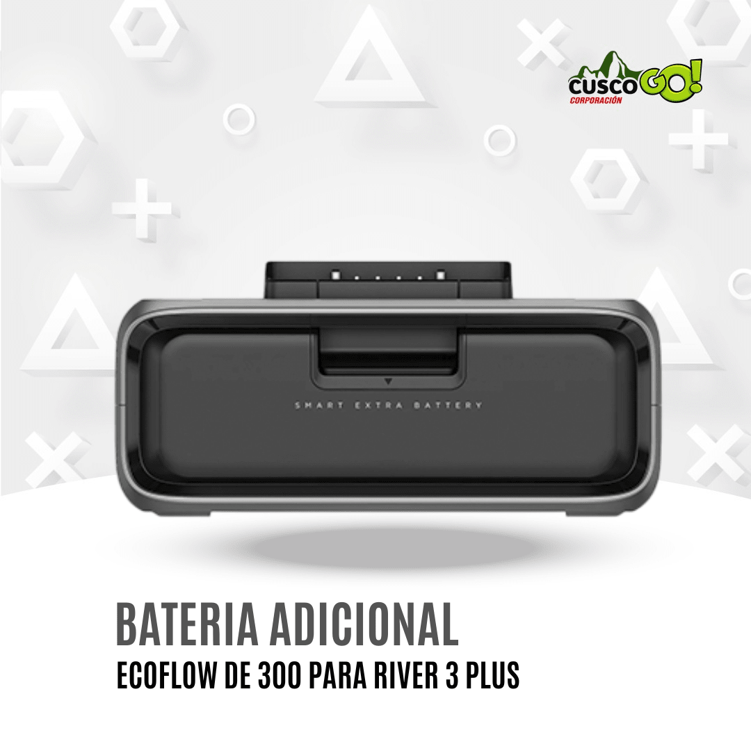 Batería Extra EcoFlow River 3 Plus Portátil3