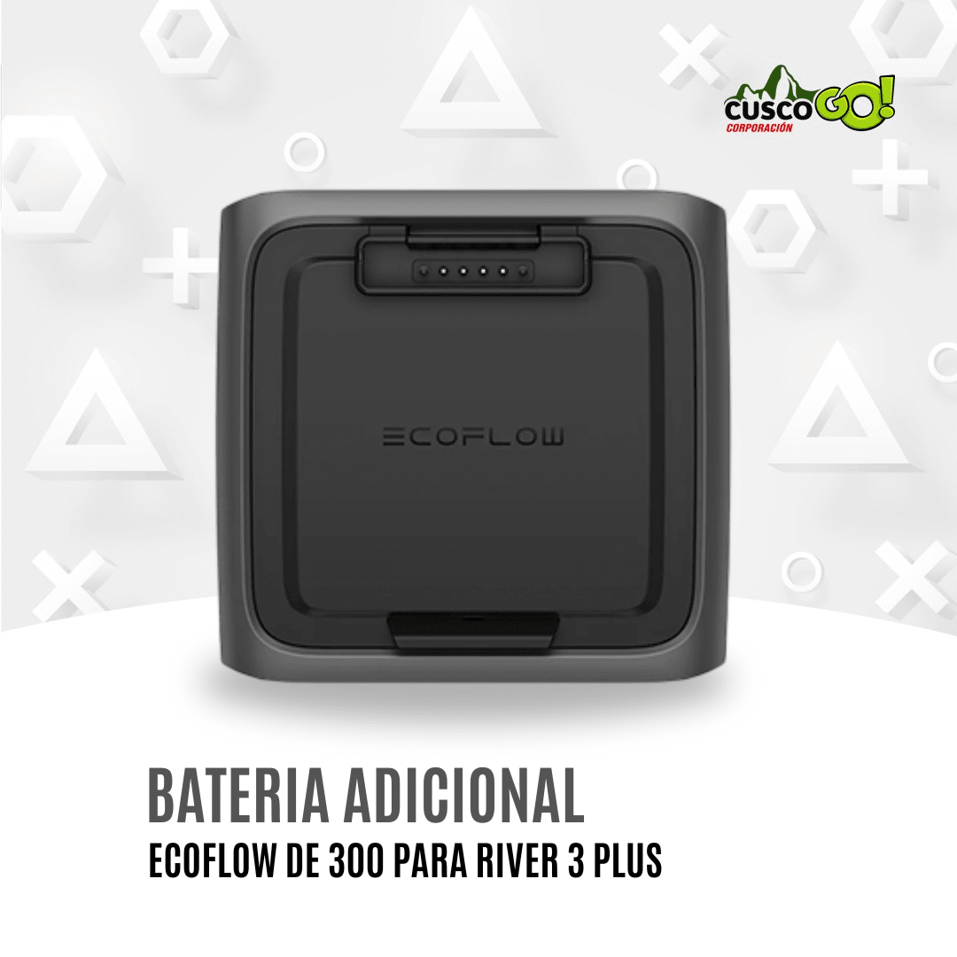 Batería Extra EcoFlow River 3 Plus Portátil4