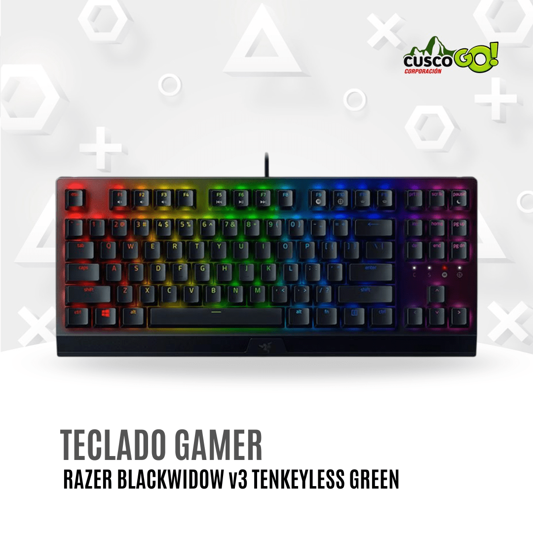 Teclado Mecanico Razer BlackWidow V3 TKL Switch Green2