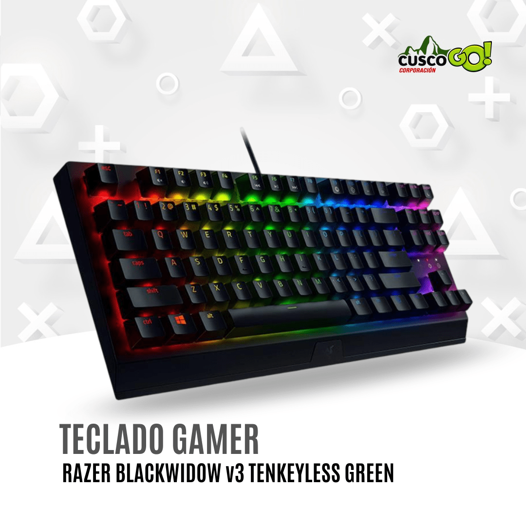 Teclado Mecanico Razer BlackWidow V3 TKL Switch Green3