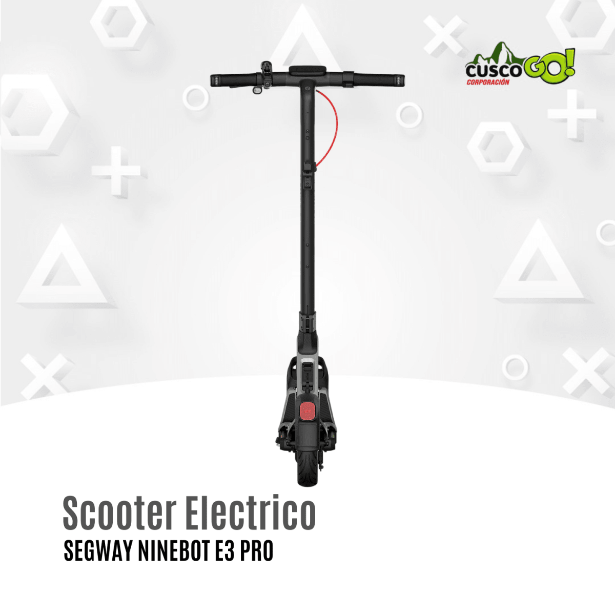 Scooter Eléctrico Segway Ninebot E3 Pro 800W 55km4