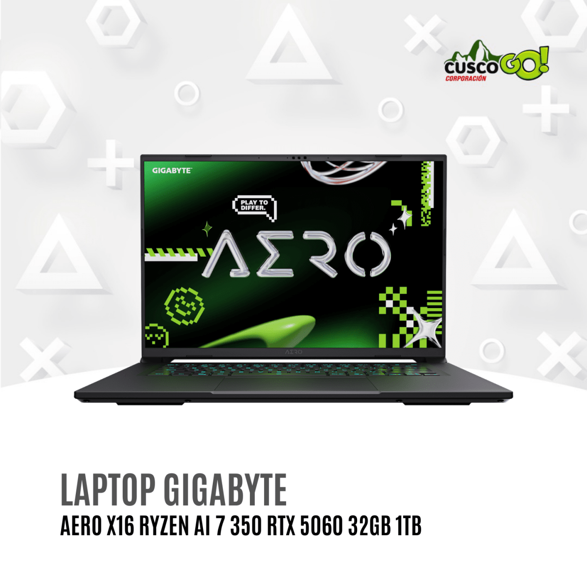 Laptop Gigabyte AERO X16 Ryzen AI 7 350 RTX 5060 32GB 1TB 0