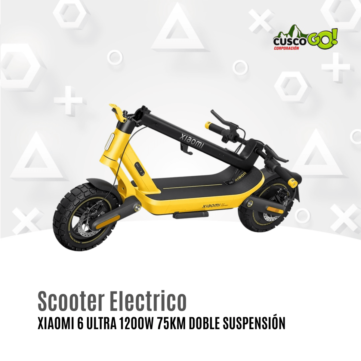 Xiaomi Electric Scooter 6 Ultra 1200W 75km Suspensión Doble4