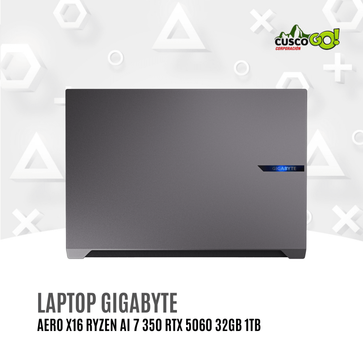 Laptop Gigabyte AERO X16 Ryzen AI 7 350 RTX 5060 32GB 1TB3
