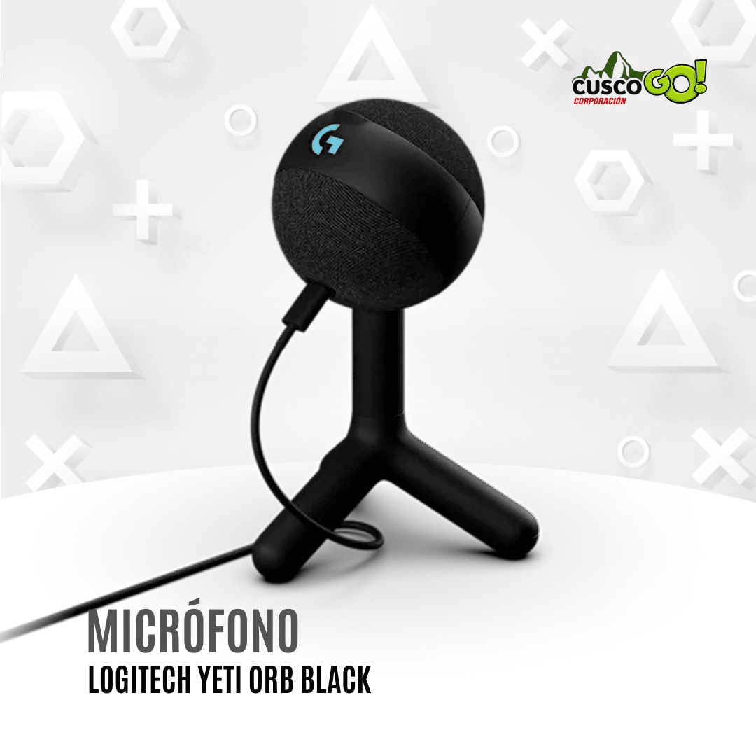 Micrófono Logitech Yeti Orb Negro 0