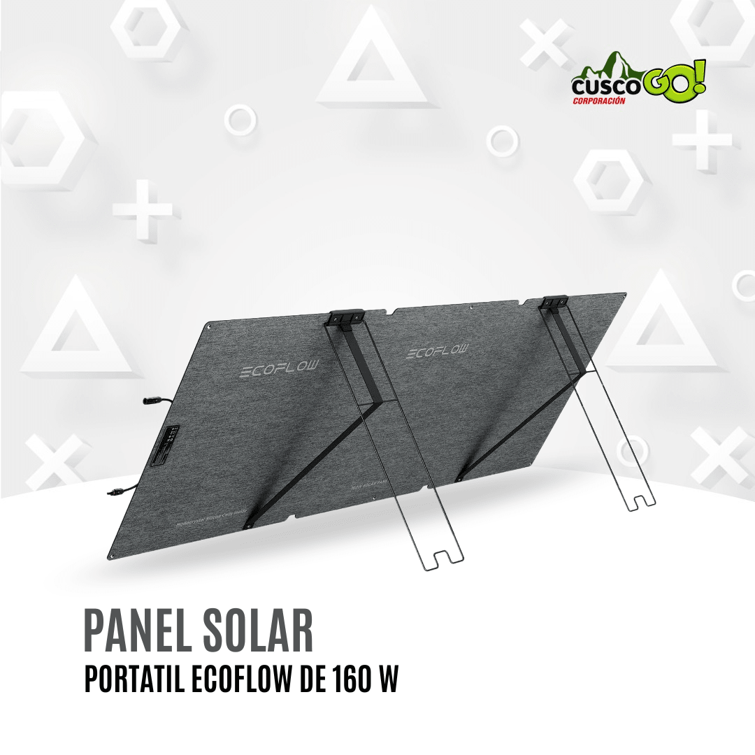 Panel Solar Portátil EcoFlow 160W2