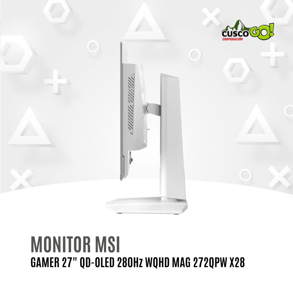 Monitor Gamer MSI 27 Pulgadas OLED 280Hz WQHD MAG 272QPW5