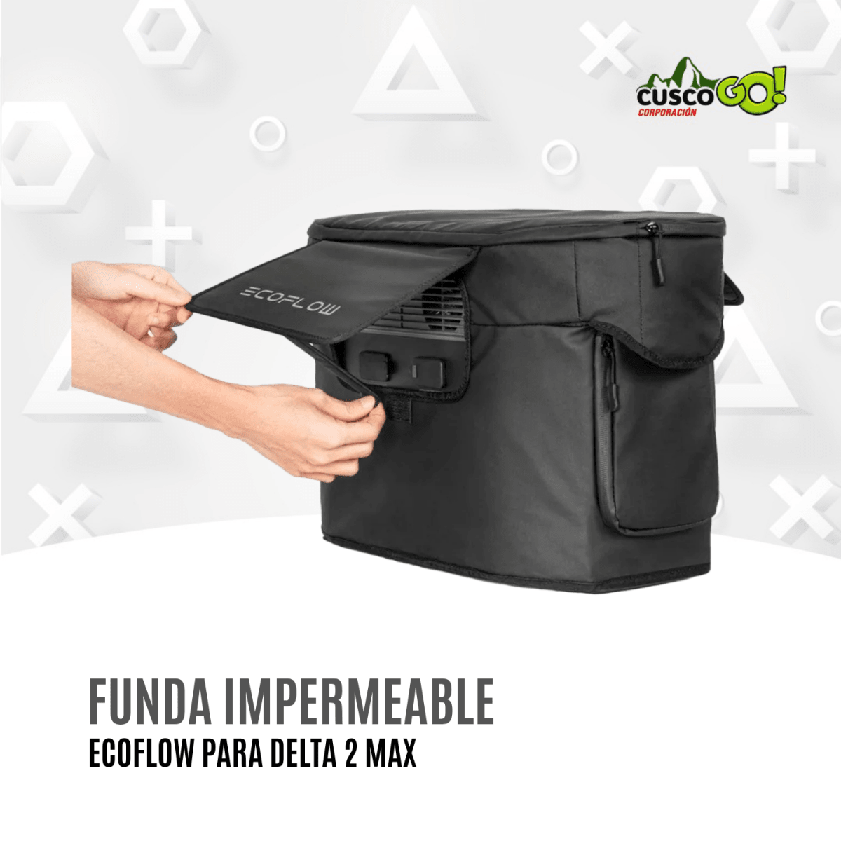 Funda Impermeable EcoFlow Delta 2 Max3