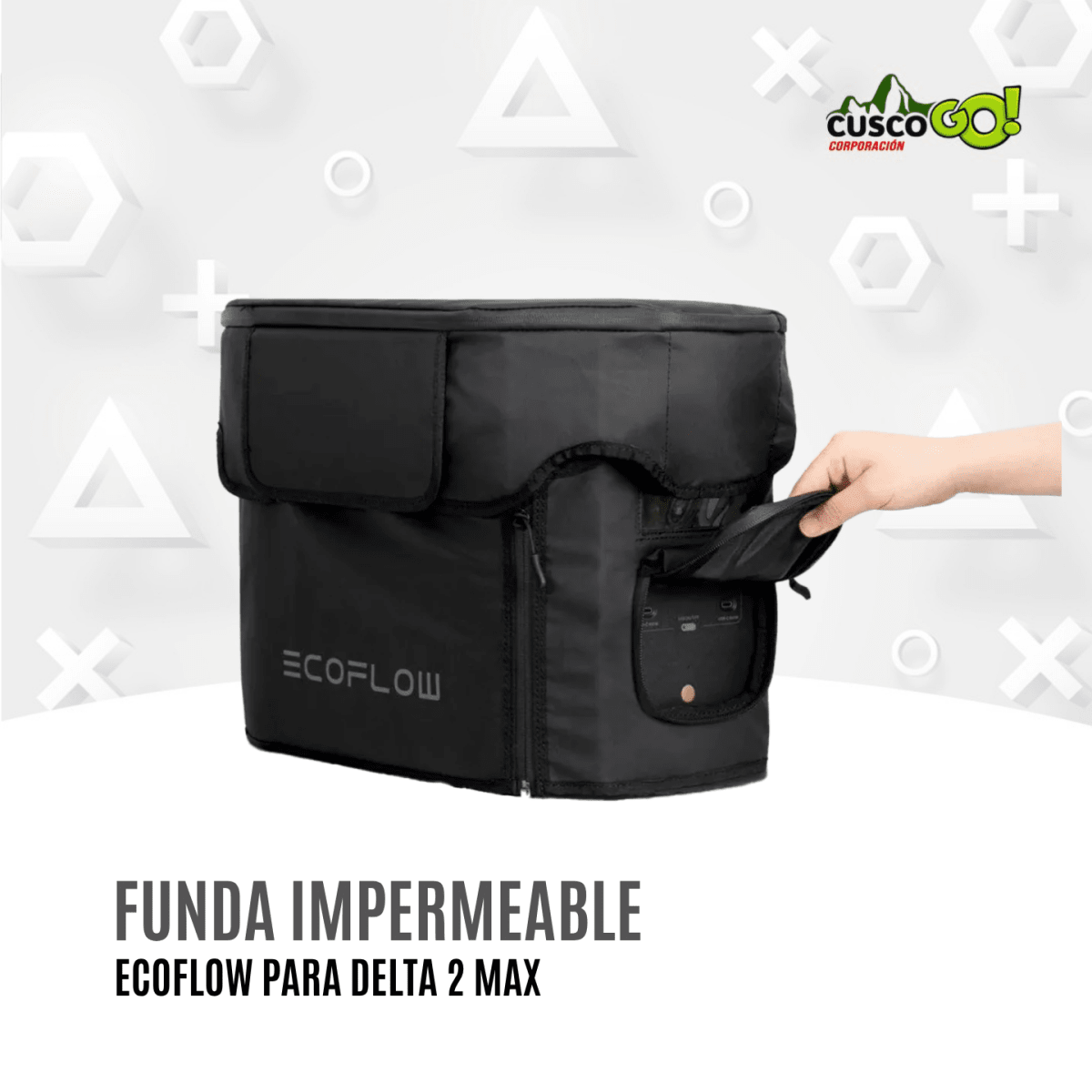 Funda Impermeable EcoFlow Delta 2 Max4