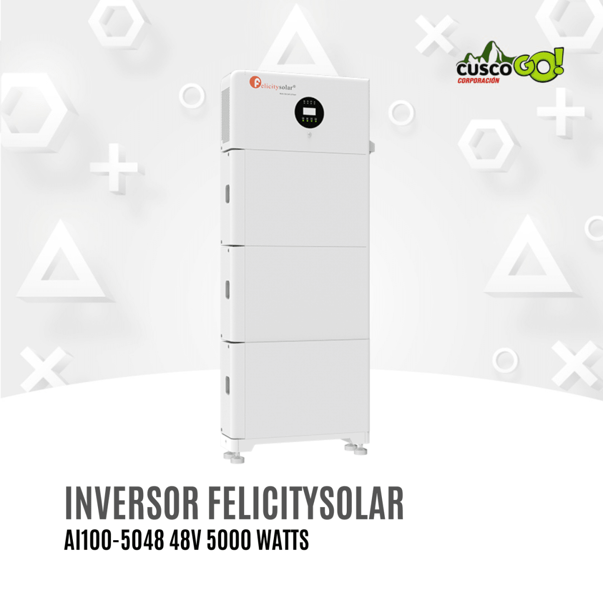 Inversor Solar Felicity Solar AI100-5048 5kW con Batería Integrada 0