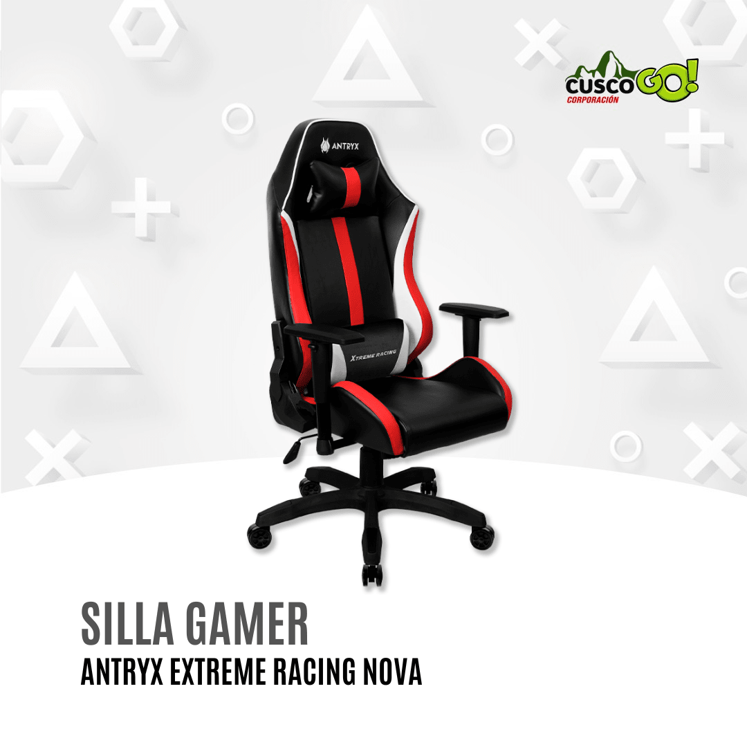 Silla Gamer Antryx Xtreme Racing Nova Red2